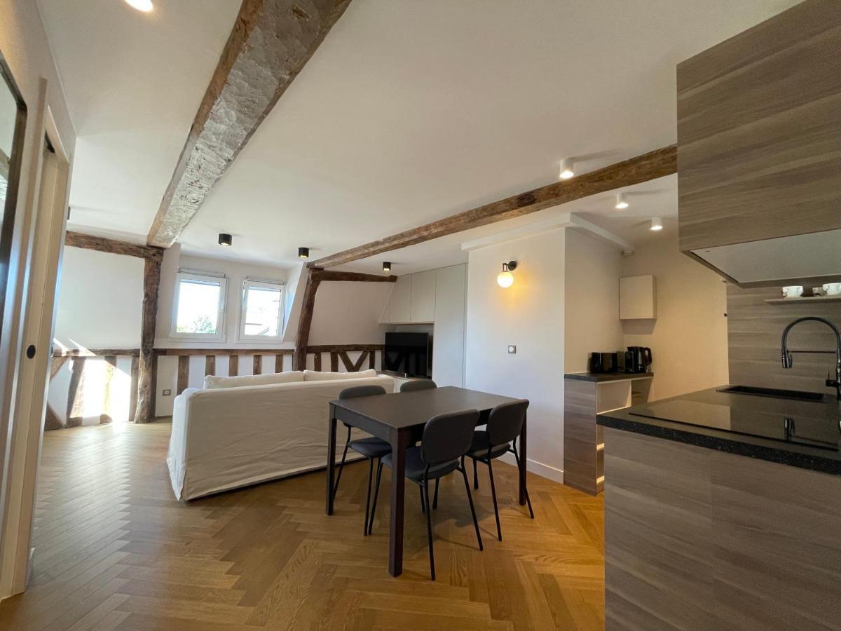 הונפלר Appartement Les Hirondelles מראה חיצוני תמונה
