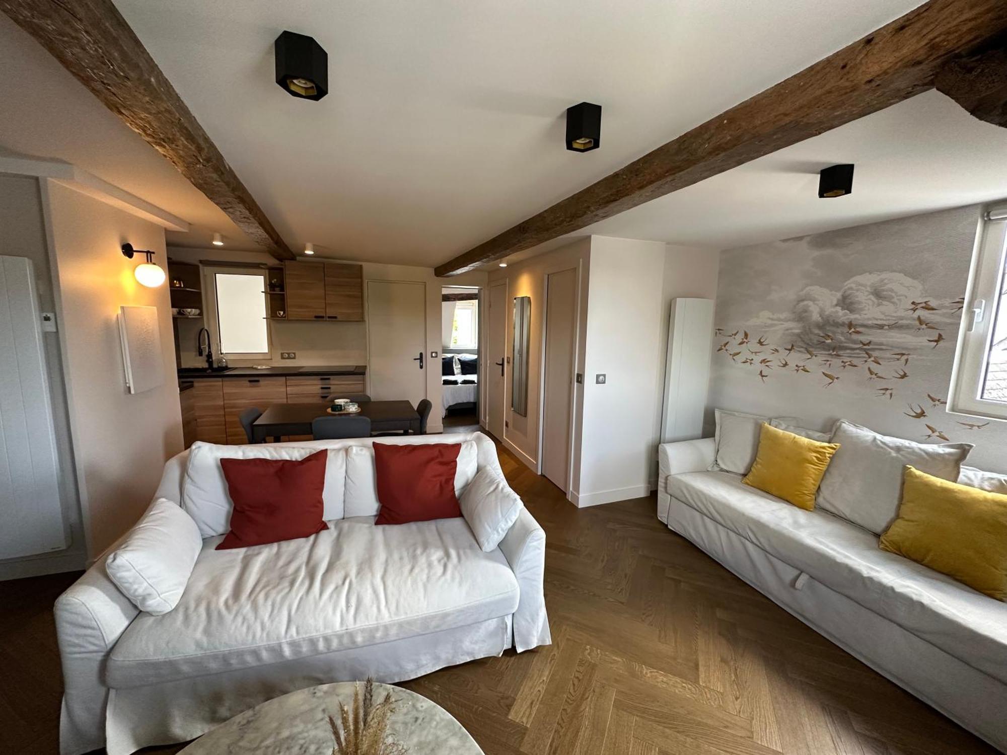 הונפלר Appartement Les Hirondelles מראה חיצוני תמונה